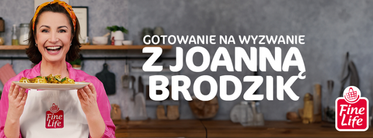 „Gotowanie na wyzwanie z Joanną Brodzik”