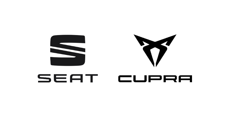 logo marek Seat i Cupra